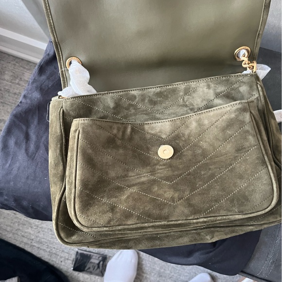 Saint Laurent Suede Niki Bag - Picture 7 of 14